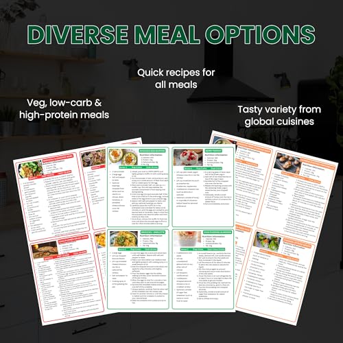 Diabetic Meal Plan 4-Week Diabetes Meal Planner with Daily Recipes, Nutritional Info, Portion Control & Food to Eat and Avoid