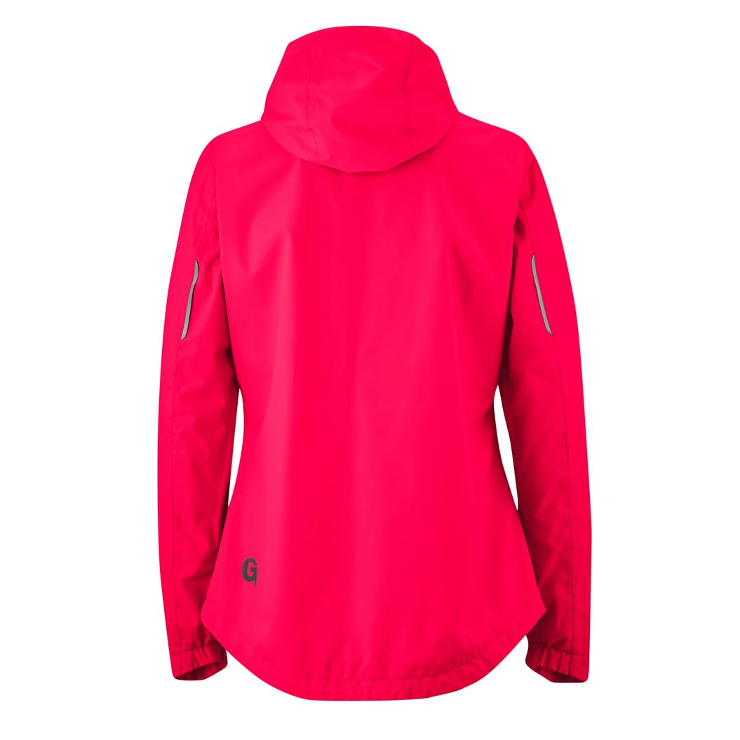 Gonso Sura Light, Damen Fahrradjacke, Wasserdichte Regenjacke, Wasserdicht bis 10.000 mm & winddicht, G-Tex, 2-Lagenlaminat & getapte Nähte, Weite Passform, PFC-frei