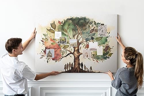 Planche en liège contre le désordre du bureau, votre tableau mural de notes - 5