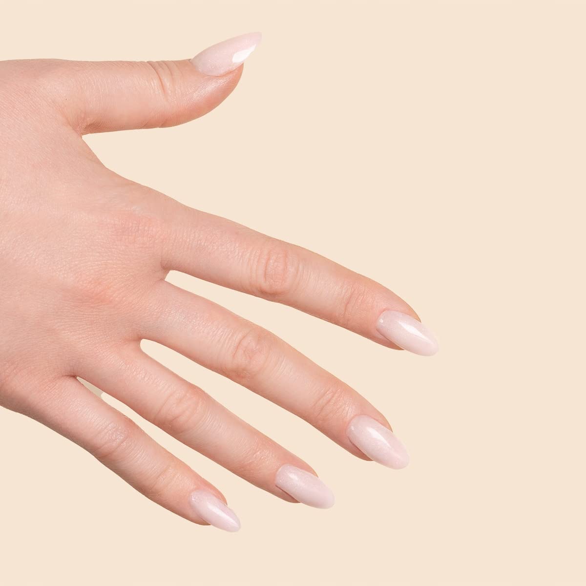 Semilac Double Flex Acrylgel Diamond Cream, Acrylic Nail Gel Perfect for Extensions - Image 3