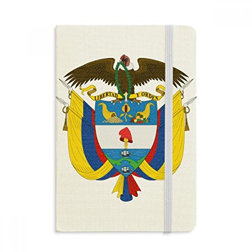 Cahier A5 Colombie DIYthinker journal intime multicolor couverture tissu rigide