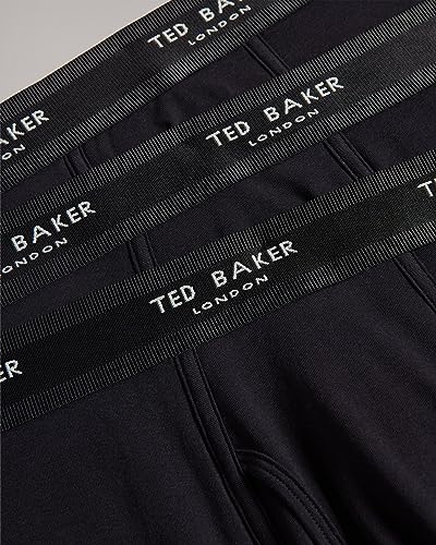 Ted Baker Men's 3 Pack Cotton Stretch Boxer Briefs, Black2
