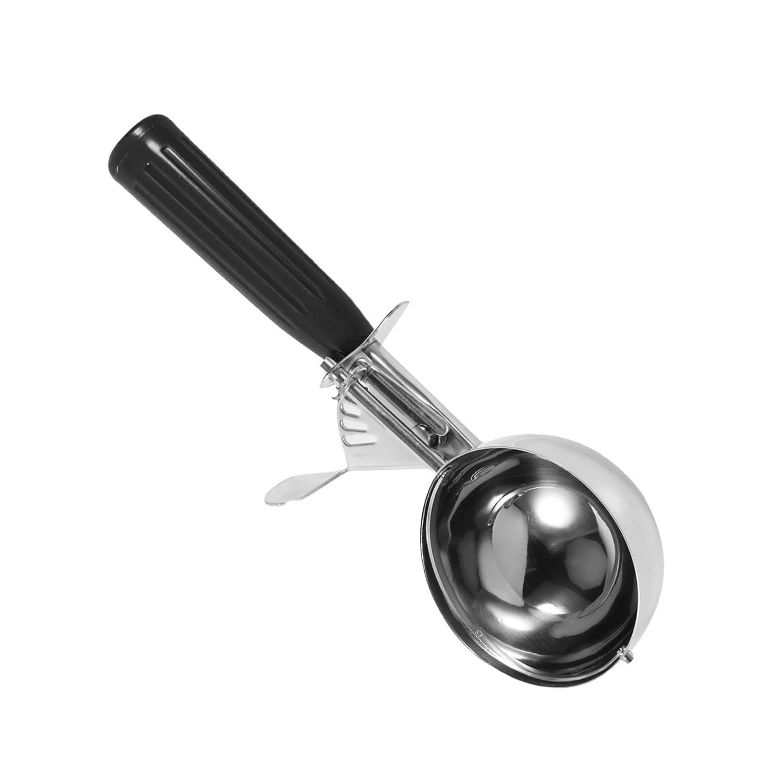 Yctze Cuillère à Crème Glacée en Acier Inoxydable avec Poignée Antidérapante pour la Maison et les Magasins de Desserts, Outil de Cuisine Durable et Pratique, 1 Pièce (4,7 cm)