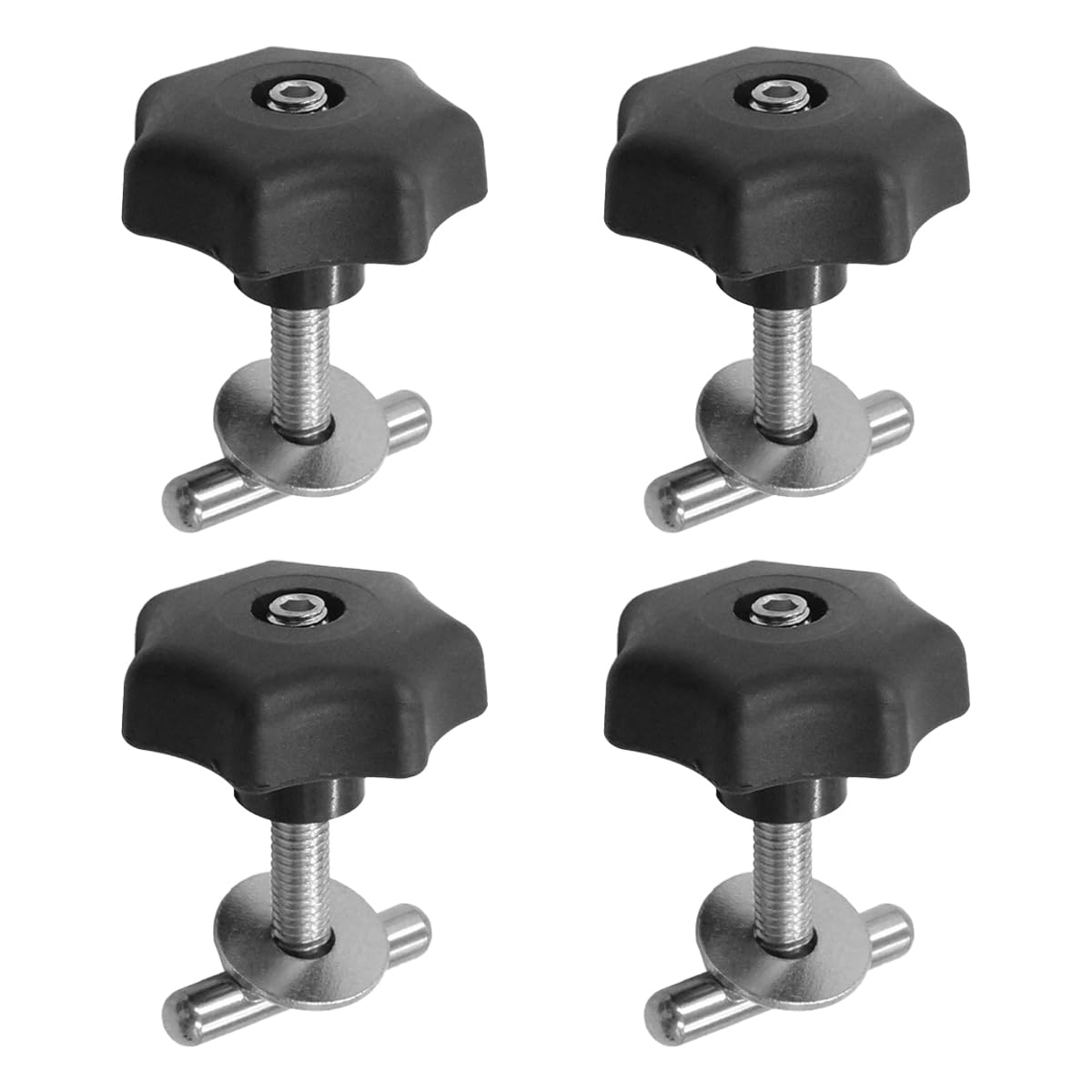 4 śruby montażowe, blokada szyny Multiflex Board, zabezpieczenie ładunku, bagażnik dachowy, pasuje do VW T5 T6 7h5883084c