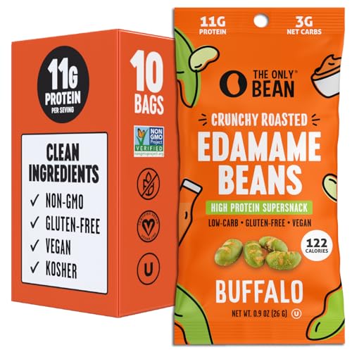 The Only Bean Crunchy Roasted Edamame Snacks