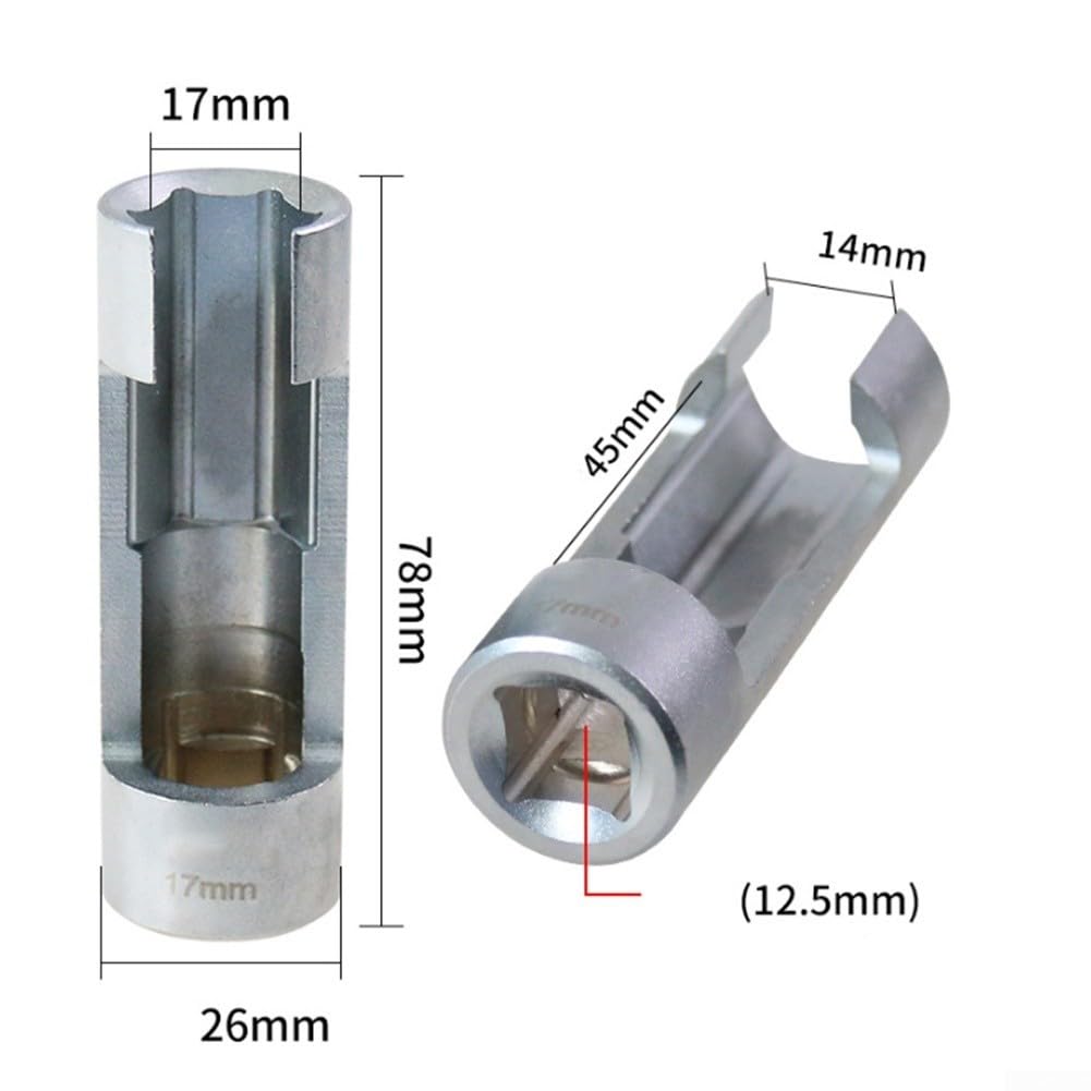 Llave Extractor Tubo Inyector Diesel 17mm 19mm 2 Piezas