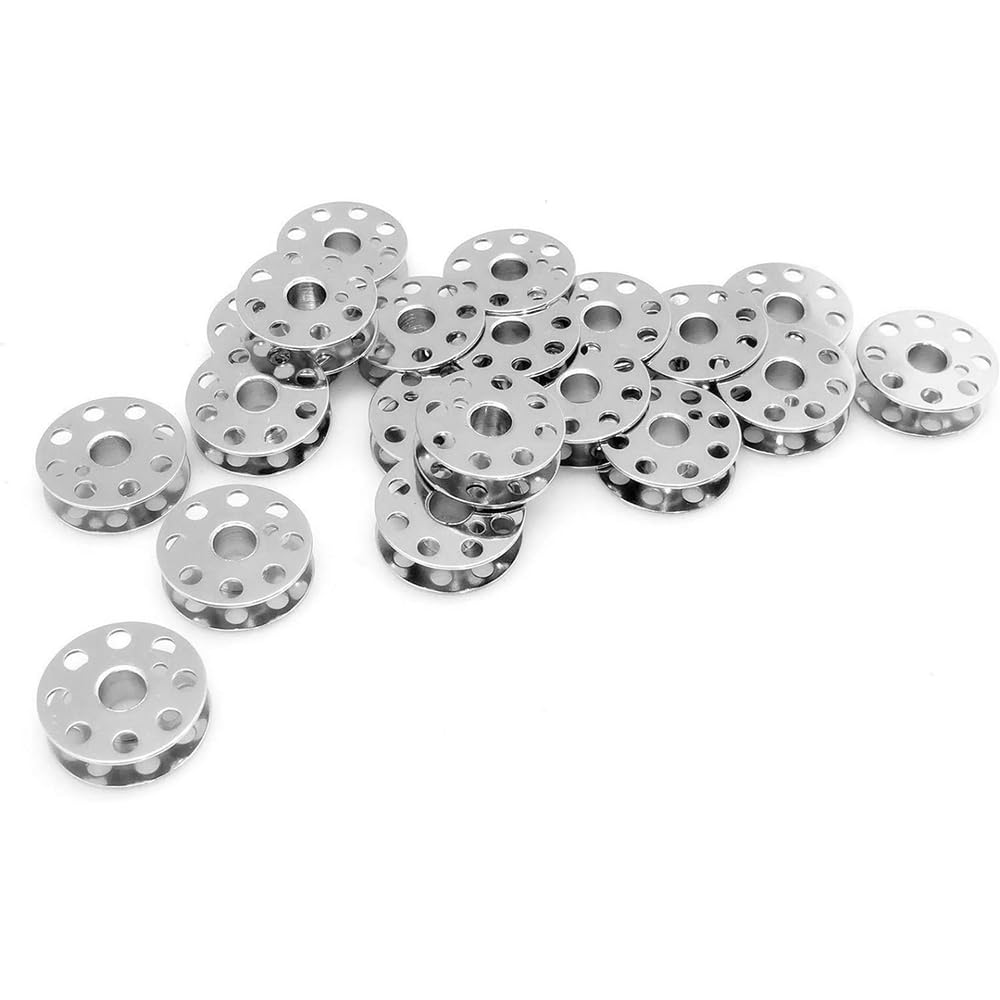 10/20/50/80/100 szt. Metalowe szpulki do szycia maszyn Singer Featherweight 221 301 Akcesoria(80 PCS)