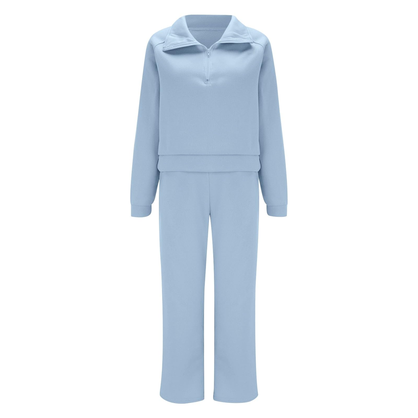 Set di pantaloni e top da donna in cotone a 2 pezzi, maniche corte, pantaloni larghi, casual, estivi, leggeri, estensibili, morbidi, comodi da indossare, formato A2