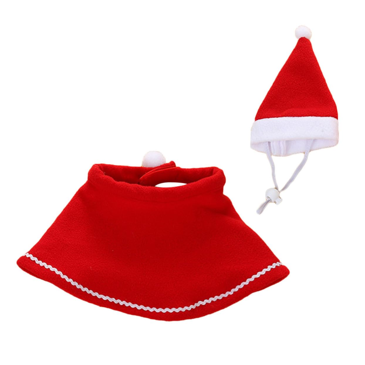HMJGDHX 2 Pezzi Mantello per Cani per Natale Festa per Animali Domestici Divertenti Vestiti Cosplay per Cucciolo di Cane Costume per Gite in Vacanza
