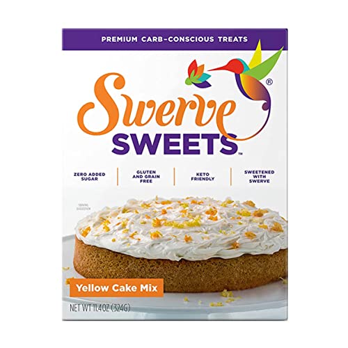 Swerve Sweets, Vanilla Cake Mix, 11.4 Oz #TOP8