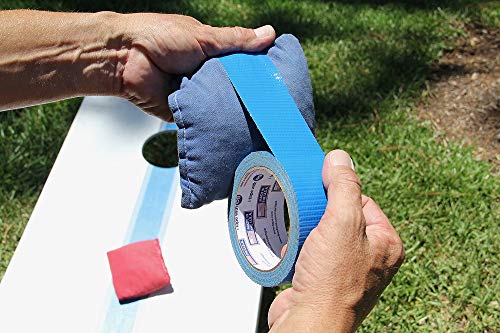 Image of IPG JobSite DUCTape, Colored Duct Tape, 1.88 inch x 60 yd, Blue (Single Roll)