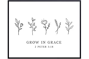 Farmhouse Christian Botanical Wall Decor - The Coveted Addition to Your Rustic Abode