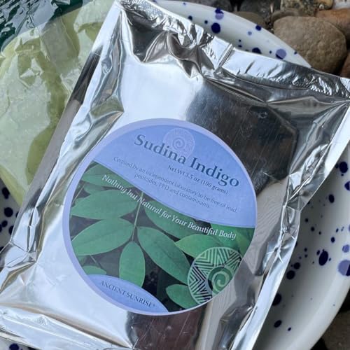 Ancient Sunrise Indigo polvo natural orgánico 100 g miniatura 5