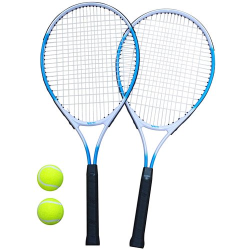 Raquetas de tenis junior Kaiser con estuche miniatura 3