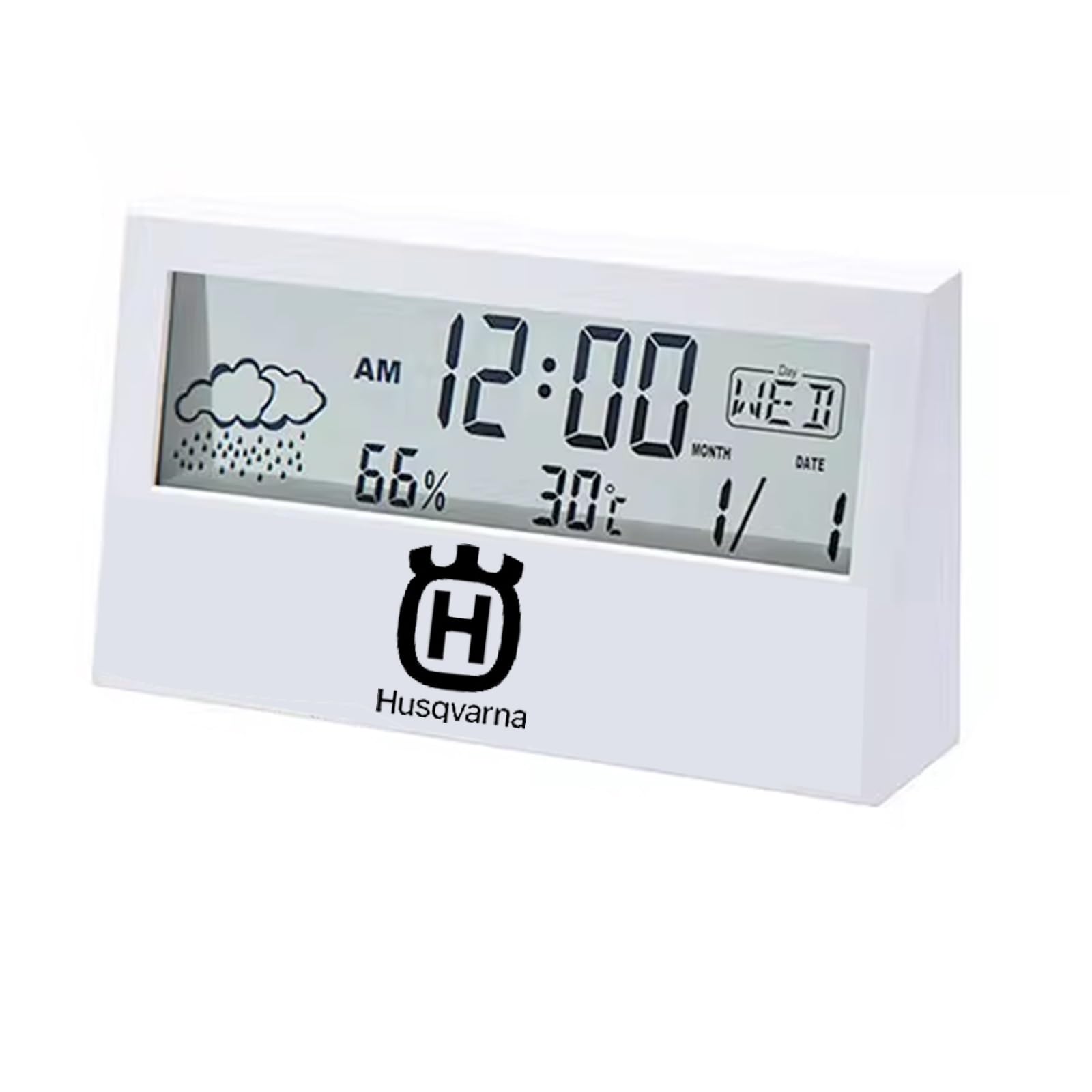 ZolitoZolito Digital Alarm Clock H.u.s.q.v.a.r.n.a, Control Portable Alarm, Can Be Placed Anywhere Without A Cumbersome Cord, Digital