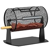 Chilihuala Raffle Drum, Games & Sports Professional Raffle Ticket Spinner with Wooden Turning Handle Holds 2500 Tickets (Black)