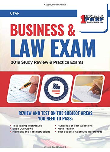 Utah Business and Law Exam: 2019 Study Review & Practice Exams