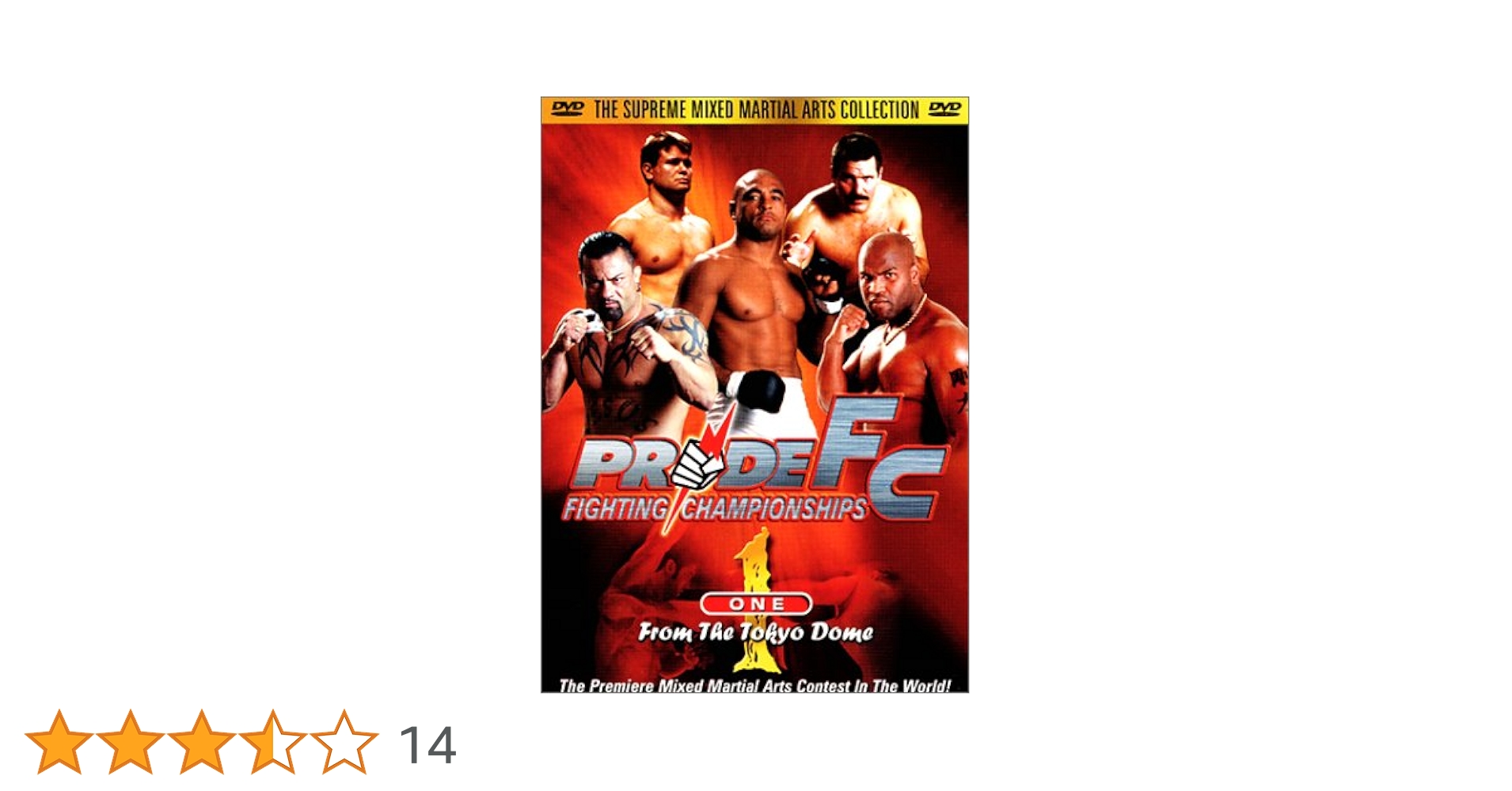 Amazon.co.jp: Pride 1 [DVD] : Pride Fc: DVD
