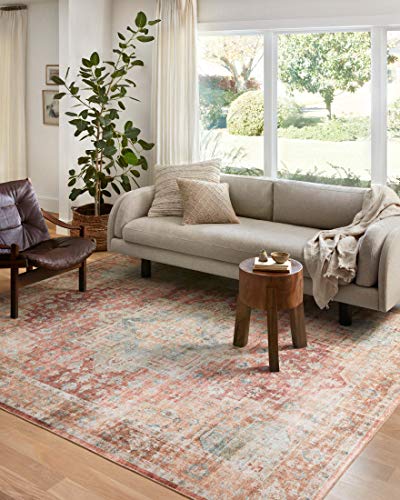 Tapete decorativo Heidi Collection Terracotta Aqua 70x114 cm miniatura 2