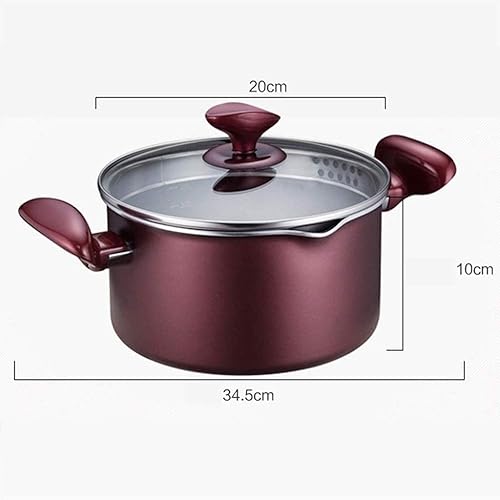 Miniatura 2 de Wok Sartén para salsas de vidrio, sartén antiadherente para freír con leche, olla multifunción (color un color)