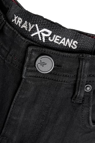X RAY Big Boys & Little Kids (4-20) Stretch Slim Fit Pants Moto Denim Jeans3