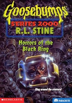 Paperback The Horror of the Black Ring (Goosebumps Series 2000, No. 18) Book