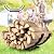 Qiang Ni Fireplace Wood Holder: Indoor Curved Log Wood Rack for Firewood - Fire Wood Storage Shelves for Yard Patio Garden - 22 Inch Metal Outdoor Fireplace Accessories