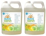 Natural All-Purpose Cleaner - Light Citrus Scent - Non-Toxic, Plant-Based, Hypoallergenic - 128 Ounce Bulk Refill Bottle (Pack of 2)