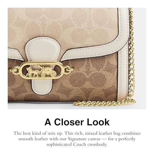 Coach Jade Chain Crossbody, Tan/Sand/Chalk4