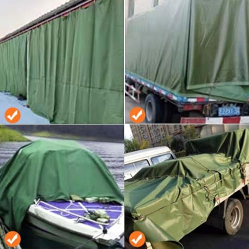 Bâche en toile imperméable pour réparations de toit et bâche remorque - 7