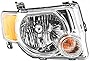 Evan Fischer Headlight Assembly Compatible with 2008-2012 Ford Escape Halogen Passenger Side