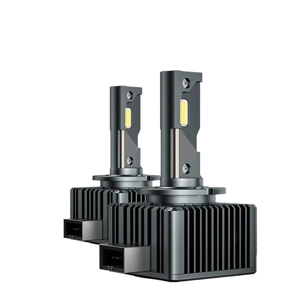 D1S D3S LED-Scheinwerfer 1:1 Autolampe Xenon HID D2S D4S D8S D1R D2R D3R Turbo 1200000LM Autolampen Zweiseitiger CSP-Chip 6000K ﻿(1200000LM 1500W_D2S)