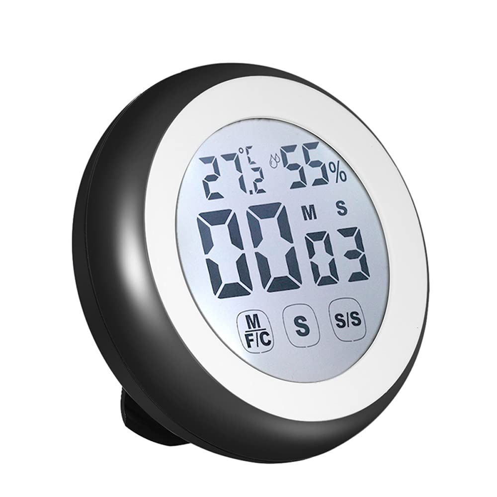 minutnik, Digital Screen Kitchen Timer Large Display Square Cooking Count Up Countdown Alarm Clock Sleep Stopwatch