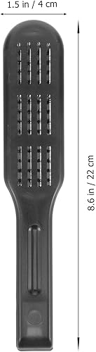 Miniatura 3 de Angoily Cepillo alisador de cabello antiestático de doble cara para todo el cabello para uso diario y viajes, herramienta de alisado suave y rápido