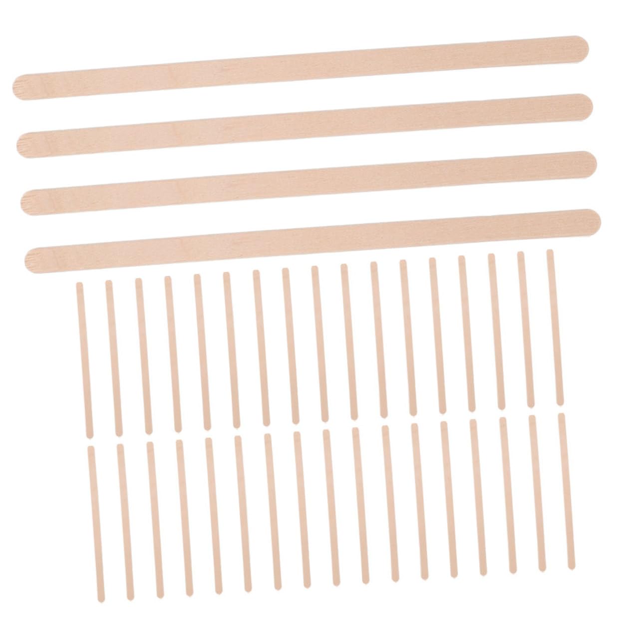 DOITOOL Effortless Beverage Stirring: 500pcs Wood Stirrer Stirring Sticks for Coffee Tea Milk