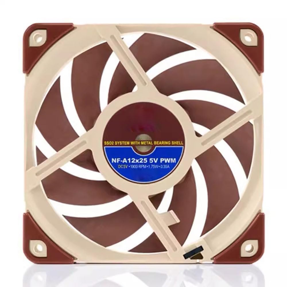 Amazon.co.jp: 冷却ファン に適合する Noctua NF-A12X25 5V PWM DC5V