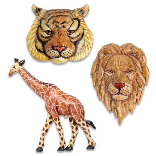 Set de imanes decorativos de animales de resina (3 unidades) miniatura 1