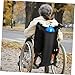 VALICLUD Wheelchair Oxygen Cylinder Holder Pouch Oxford Cloth Storage Bag for Oxygen Tank Portable Accessory for Seniors and Disabled Users