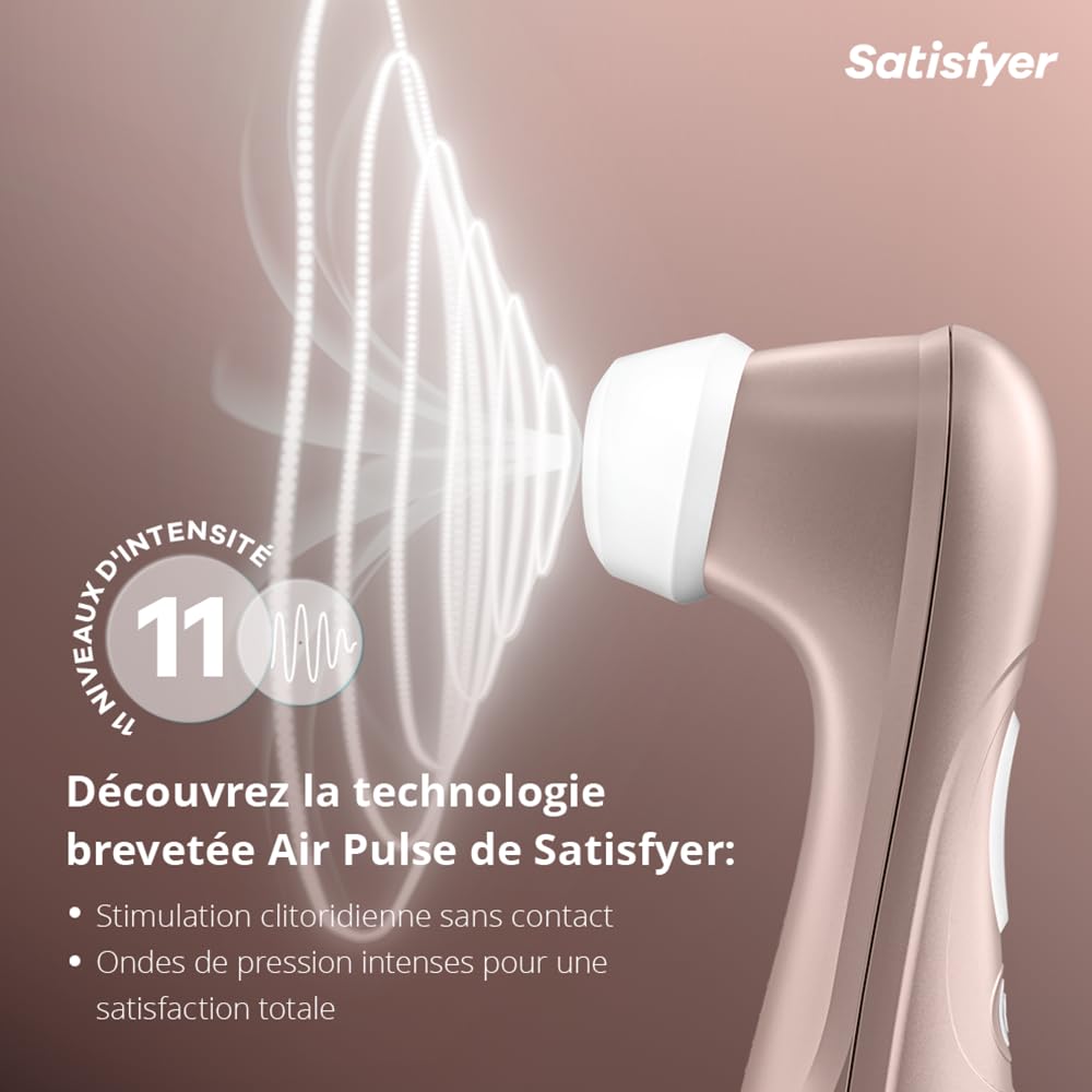 Satisfyer Pro 2 Vibromasseurs Feminin Clitoridien | Sextoyse Femme Clitoridienne | Gode Vibro-Masseur | Premium Sextoy Femme | Jeux Sexuelle Adulte Couple | Dildo sex | l'amour | Pour Faire Jouir