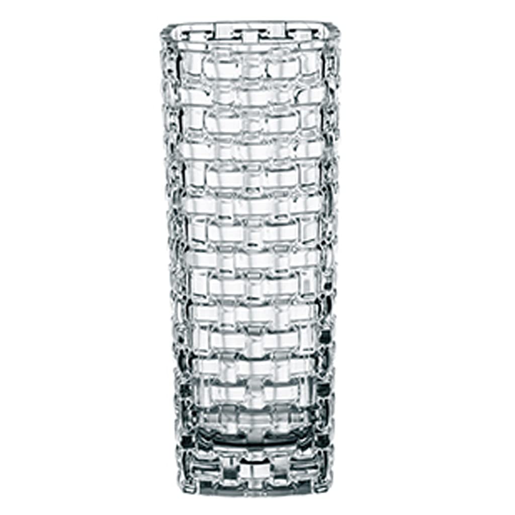 Vase moderne transparent en verre cristal pour fleur artificielle de salon