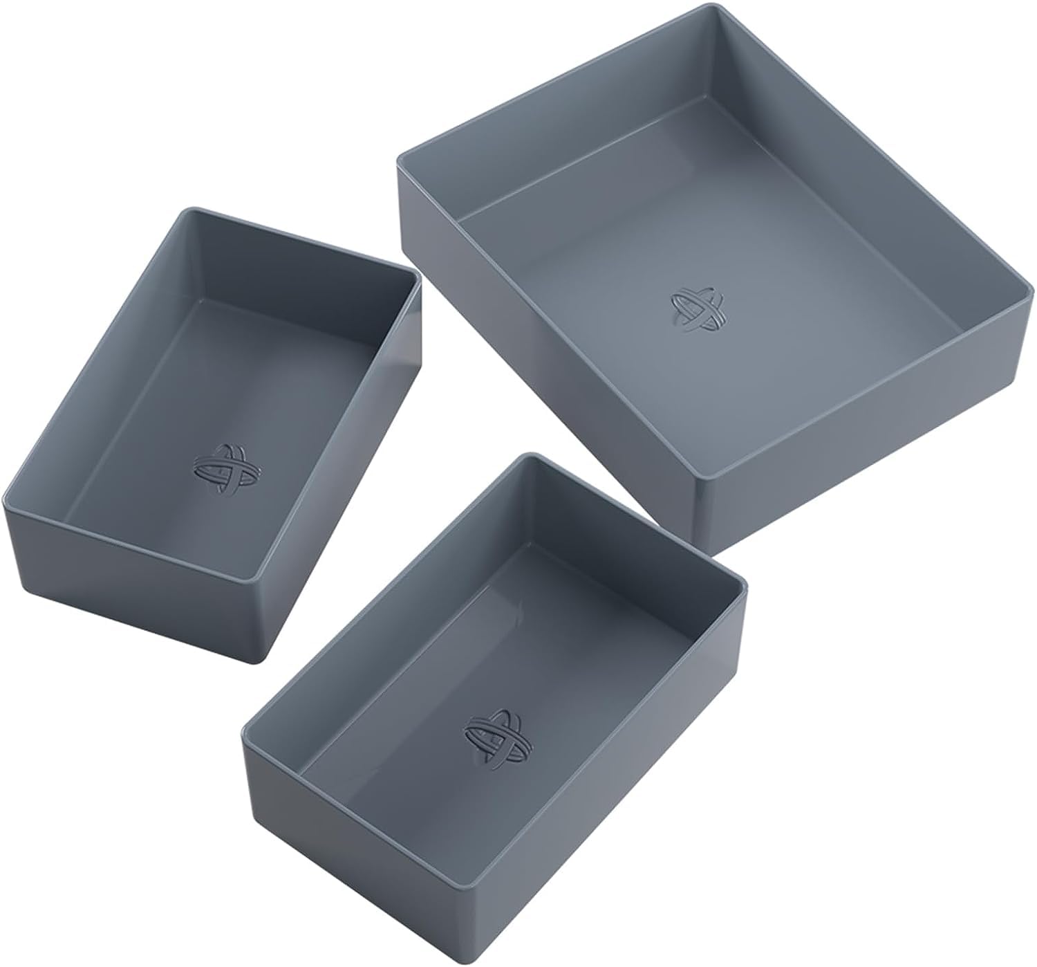 Token Silo Card Add On - 3-Piece Set of Game Trays, Holds Game Cards, Tokens, Dials and Dice, Organize LCG, TCG and Board Game Accessories, Modular Design, Black Color, Made by Gamegenic