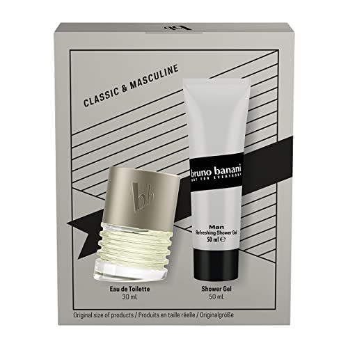 bruno banani Geschenkpackung Man Eau de Toilette 30ml + Duschgel 50ml – Ansicht 2