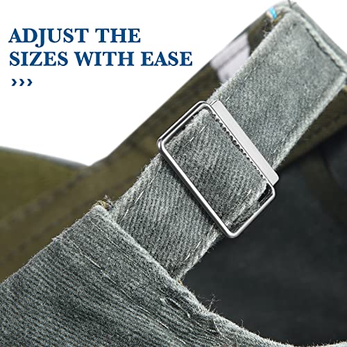 Jecery 12 Pcs Baseball Caps For Women Men Washed Baseball Hat Adjustable Cotton Sports Caps For Adults Outdoor Activities() #TOP3