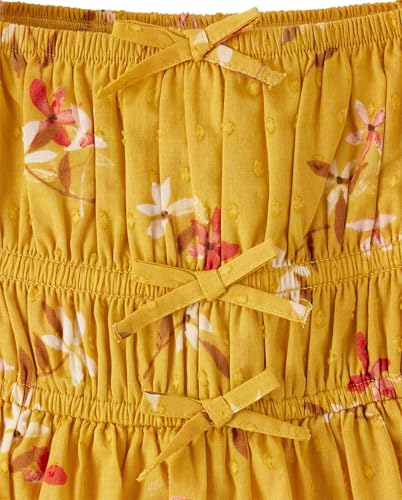 Image of Gymboree Girls' and Toddler Short Sleeve Tiered Dresses