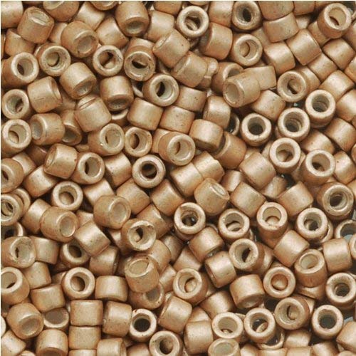 Galvanized Sf Champagne (Db1152) Delica Myiuki 11/0 Seed Bead 7.2 Gram Tube Approx 1400 Beads