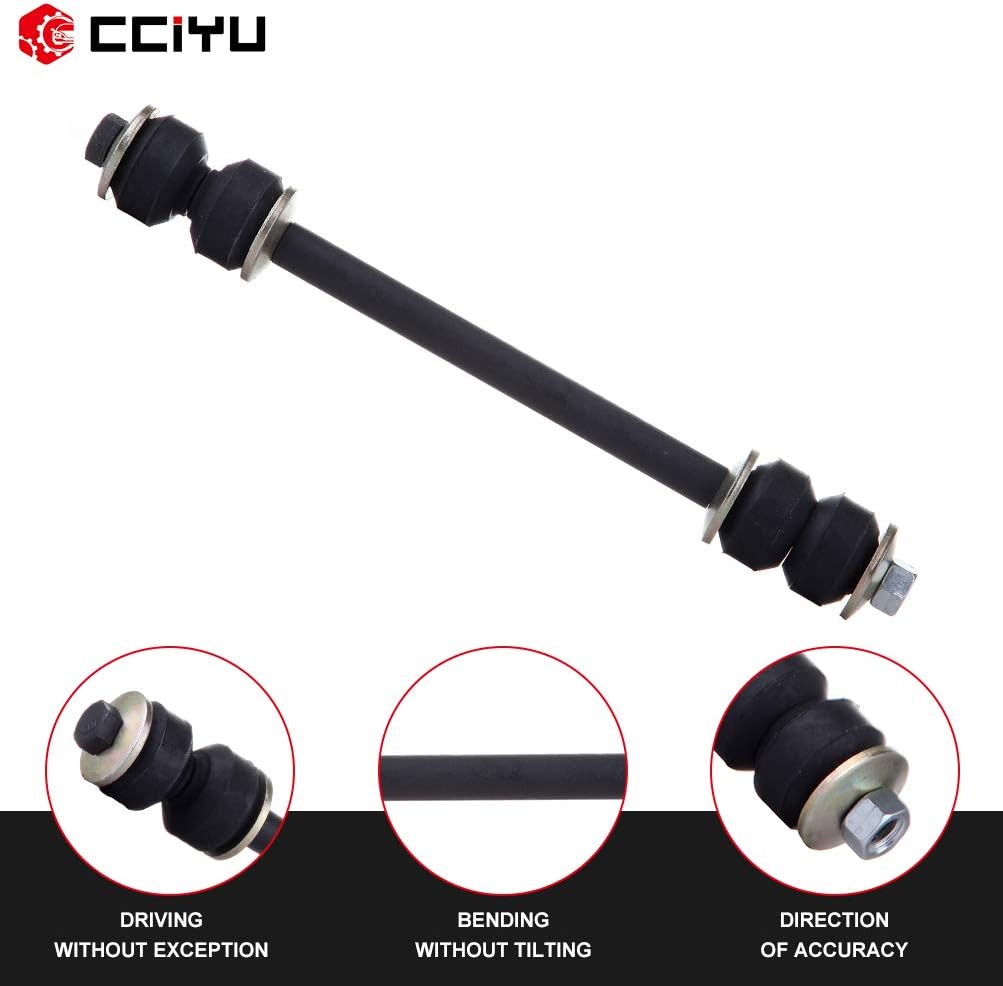 cciyu Steering Front Sway Bar End Links Stabilizer Bar fit for 1995-2010 for Ford Explorer 1998-2011 for Ford Ranger 1997-2010 for Mercury Mountaineer 94-01 for Dodge Ram 2pcs Suspension Kit