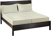 Vista 26 de Juego de sábanas divididas tamaño King para cama ajustable, juego de sábanas de Giza Split King, sábanas 100% algodón egipcio Giza certificado