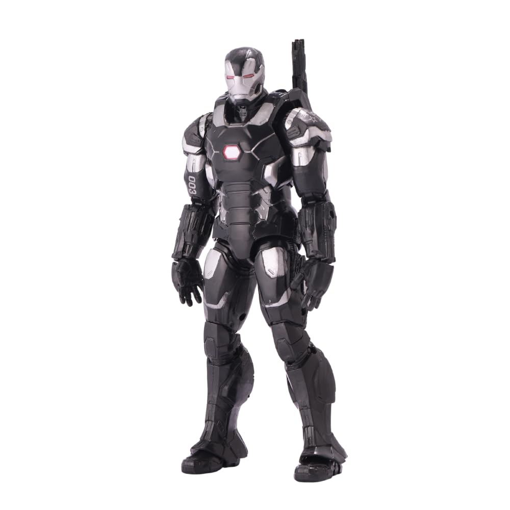 ZD Toys Action Figure Collectibles - 7 Inch War Machine, Superhero Premium Collectibles, Durable PVC Material, Ideal Gift for Collector & Fans, Ages 15+ Years-image-16
