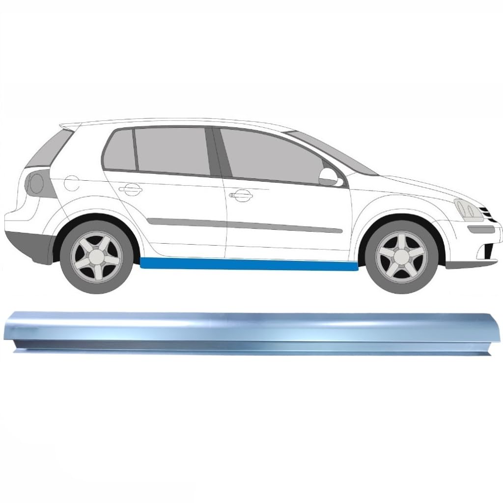 Reparaturblech Schweller für Volkswagen Golf 5 2003-2009 / Links = Rechts