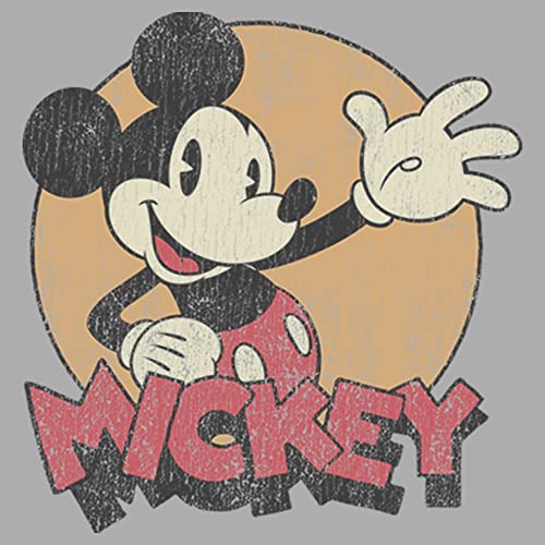 T-shirt Disney garçon coupe crew tee gris sport taille XL